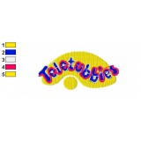 Teletubbies Logo Embroidery Design
